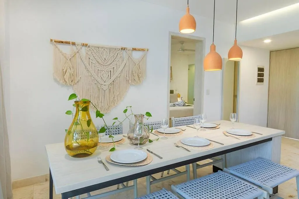 2 Bedroom Apartment + Private Pool And Roof Top Terrace تولوم