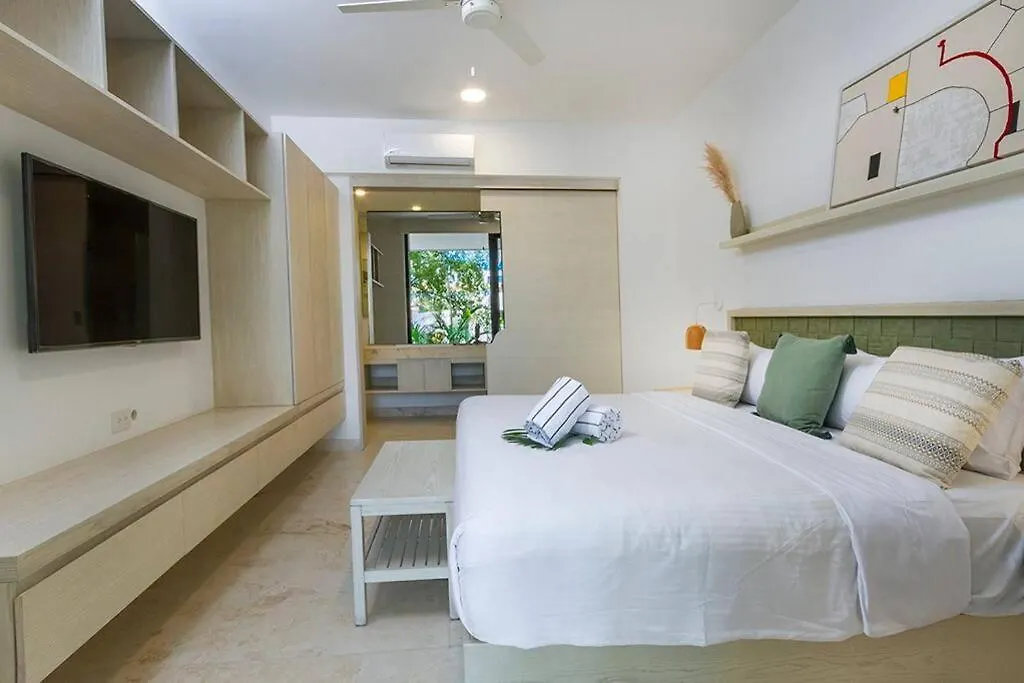 2 Bedroom Apartment + Private Pool And Roof Top Terrace تولوم